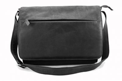 Besace Katana A4 à bandoulière en cuir de Vachette vieilli K 21164