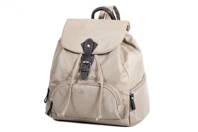 Sac à dos Katana Nylon garni croûte de cuir de vachette K 29306