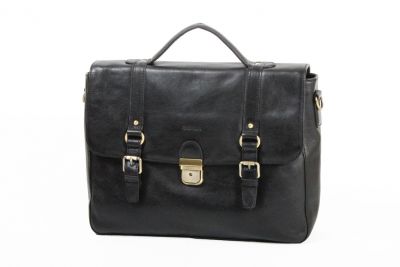 Cartable Katana 1 soufflet Cuir de Vachette gras K 36841