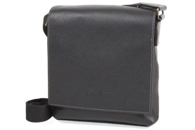 Pochette portée travers Gérard Hénon Cuir de Vachette grainé 4051