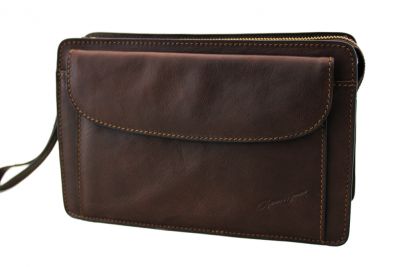 Pochette Gérard Henon Arizona Cuir de Vachette gras pleine fleur GH 5202