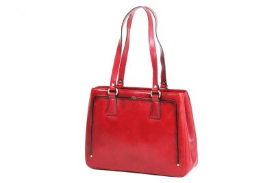 Sac shopping Katana Cuir de Vachette collet végétal 66803