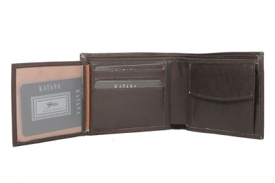 Porte-feuille Italien en Cuir de Vachette sauvage 753070