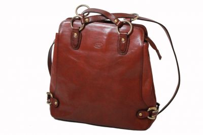 Sac shopping/Sac à dos 2-en-1 Katana Cuir de Vachette Collet K82612