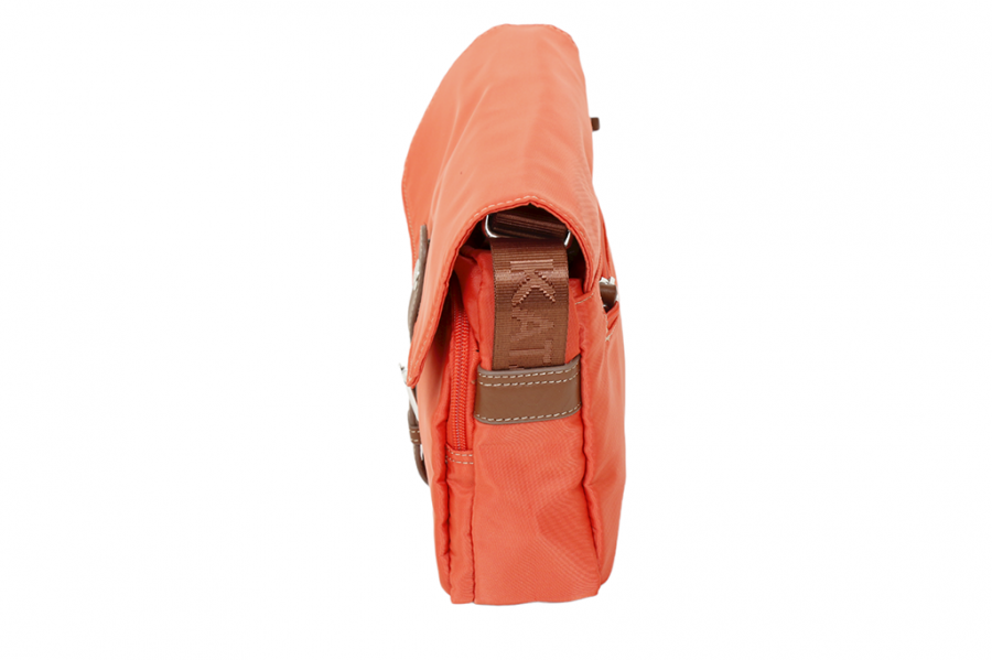 Besace Katana Cuir de Vachette Nylon garni cro te de cuir K 29301