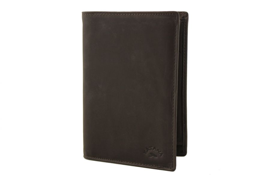 Porte-feuille Katana K 653019 uir de Vachette souple gras