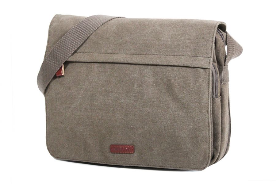 Besace Toile Sac Besace Katana Besace En Toile Garni Cuir Vachette