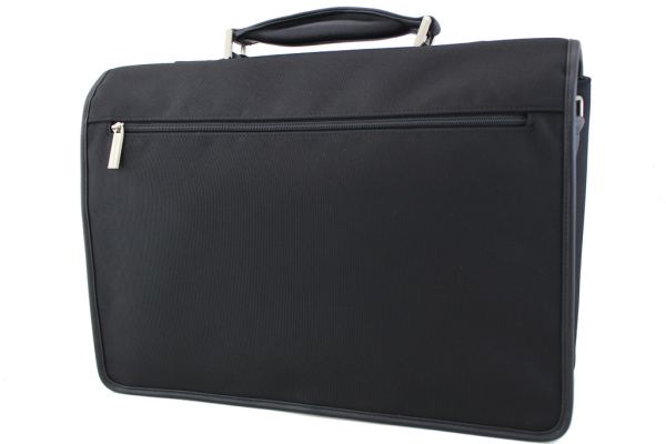 Cartable Gérard Henon New Styl' GH 2329 Nylon garni cuir de Vachette