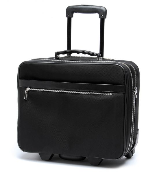Trolley Gérard Henon New Styl' GH 2363B Nylon garni cuir de Vachette