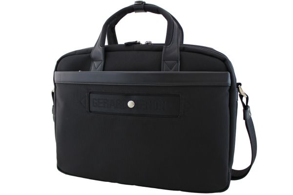 Sacoche / porte-ordinateur Gérard Henon New Styl' GH 2381 Nylon garni cuir de Vachette