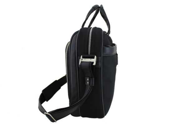 Sacoche / porte-ordinateur Gérard Henon New Styl' GH 2382 Nylon garni cuir de Vachette