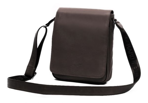 Pochette Gérard Henon Soft line GH 2550 Cuir de Vachette lisse souple - Marron