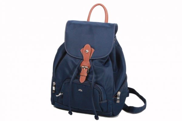 Sac à dos Katana Cuir de Vachette collet K 29307 bleu