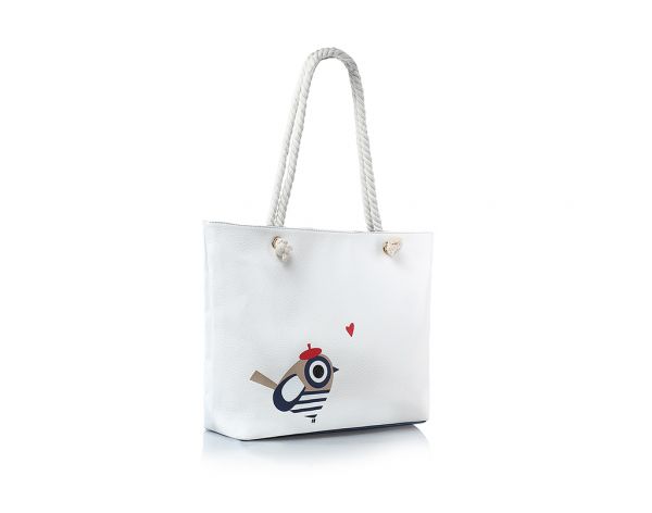 Cabas Andie Blue collection BIRD MARIN A8330