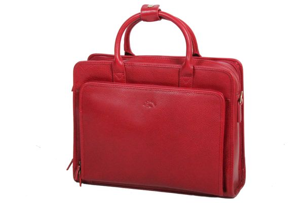 Porte-Ordinateur Katana en Cuir de Vachette gras K 31044