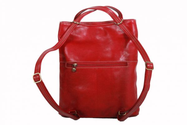 Sac à dos Katana K 322015 Cuir de Vachette gras - de dos, version sac à dos