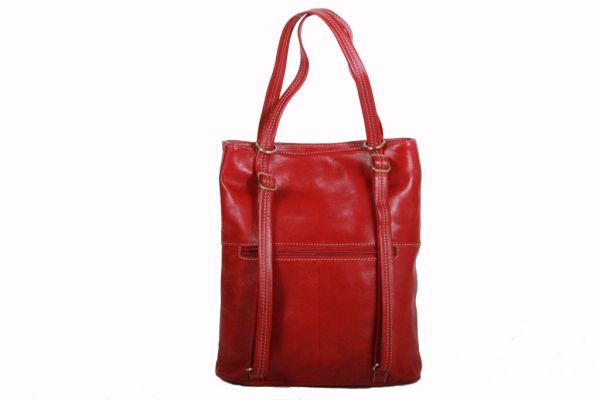 Sac à dos Katana K 322015 Cuir de Vachette gras - de dos, version sac à main