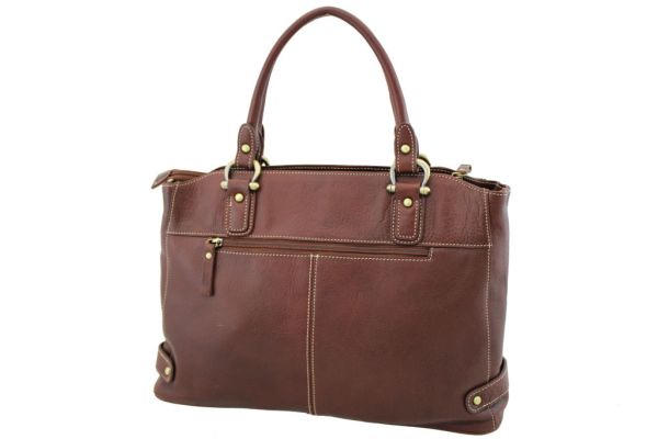 Sac shopping Katana en cuir de Vachette gras K 32908