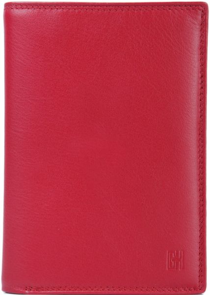 Porte-feuille Gérard Henon GH 33517 Cuir de Vachette souple lisse - Rouge