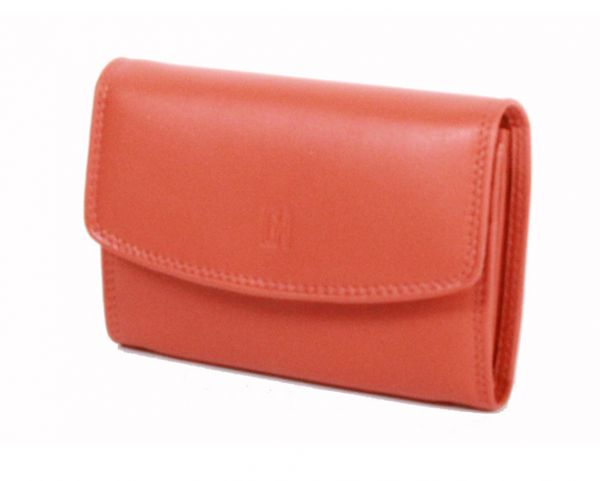 Porte-cartes Gérard Henon Softline Cuir de Vachette Lisse GH 33554 - Orange