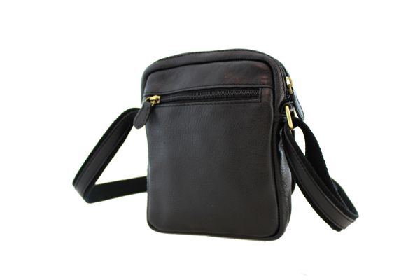 Pochette portée croisée Katana K 36101 Cuir de Vachette gras