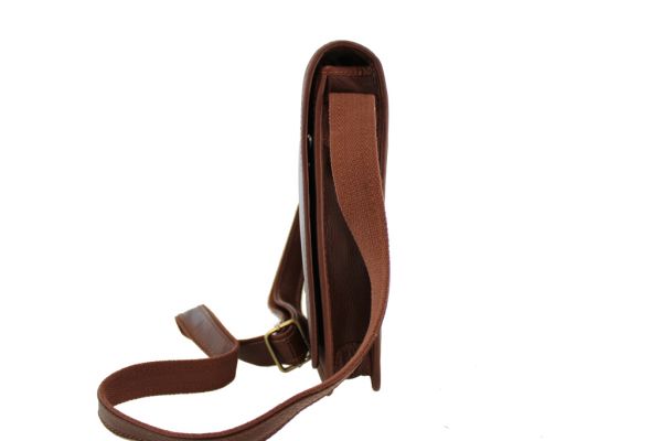 Pochette à rabat Katana K 36103 Cuir de Vachette gras