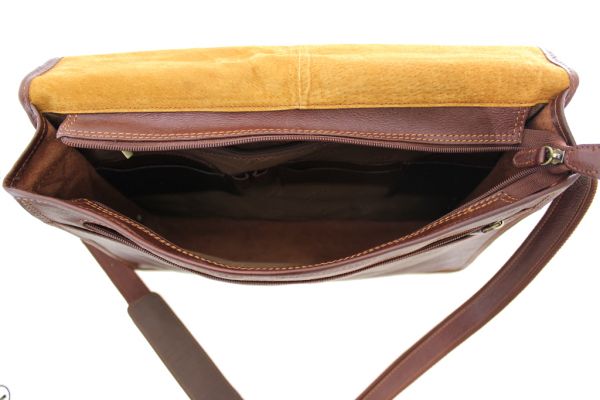 Besace Katana K 36107 Cuir de vachette gras