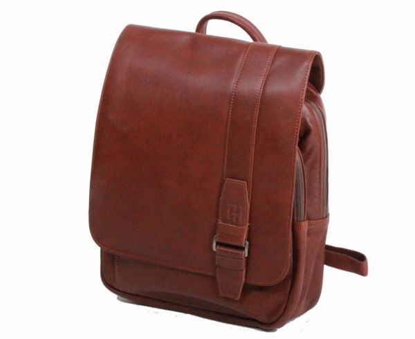 Sac à dos Urban Gérard Henon GH 4807 Cuir de Vachette souple Fauve