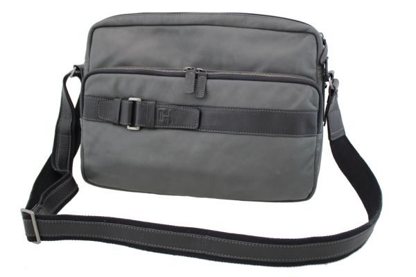 Besace Urban Gérard Henon GH 4854 Cuir de Vachette souple - GRIS