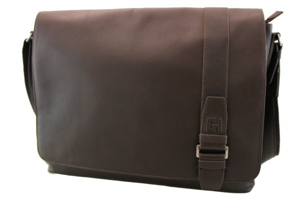 Besace Urban Gérard Henon GH 4860 Cuir de Vachette souple - MARRON