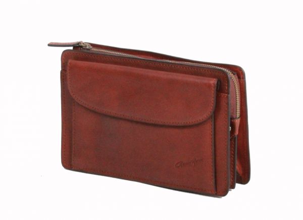 Pochette Gérard Henon Arizona Cuir de Vachette gras pleine fleur GH 5202