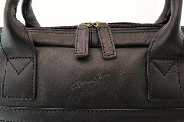 Porte-ordinateur Gérard Henon GH 5231 Cuir de Vachette gras pleine fleur