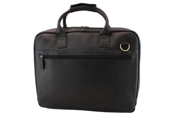 Porte-ordinateur Gérard Henon GH 5231 Cuir de Vachette gras pleine fleur
