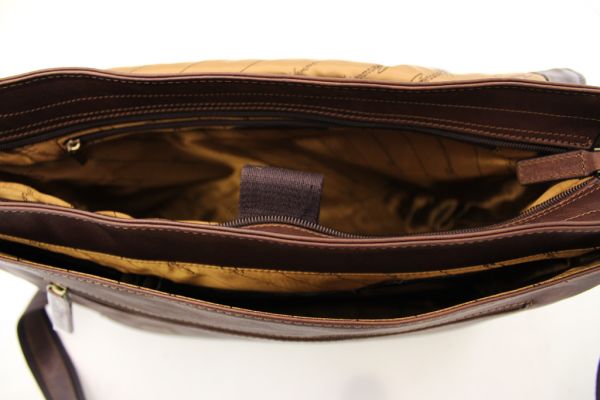 Besace Arizona Gérard Henon GH 5273 Cuir de Vachette gras pleine fleur