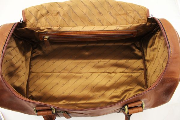 Sac de voyage Gérard Henon Arizona GH 5289 Cuir de Vachette gras pleine fleur
