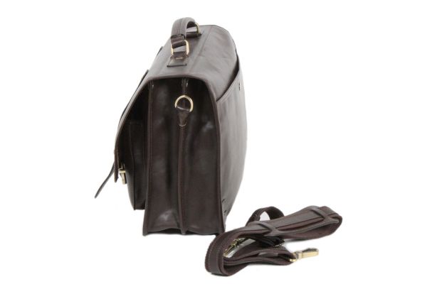 Cartable Gérard Henon Signature GH5326 Cuir de Vachette gras
