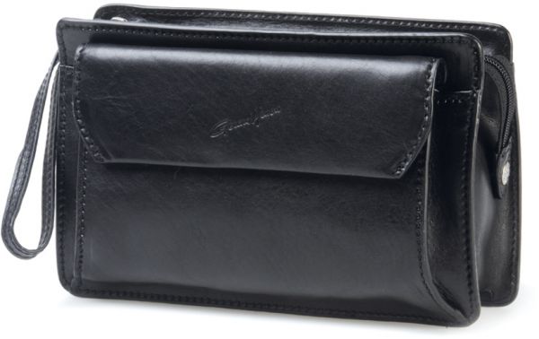 Pochette à glissière Gérard Henon New Master 5501 face NOIR