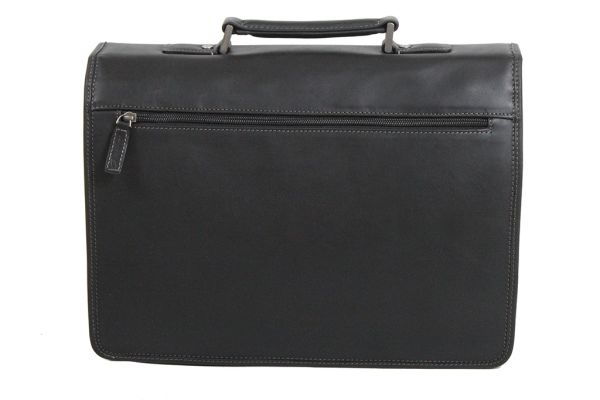 Serviette Gérard Henon Endurance en Cuir de Vachette Gras GH 5626