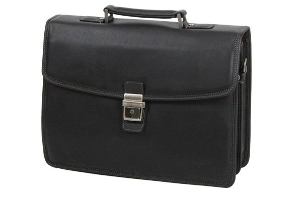 Serviette Gérard Henon Endurance en Cuir de Vachette Gras GH 5626