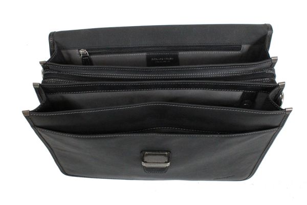 Serviette Gérard Henon Endurance en Cuir de Vachette gras GH 5628