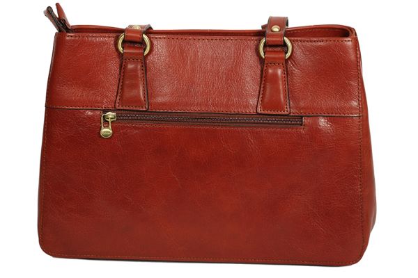 Sac shopping Katana Cuir de Vachette collet végétal 66803