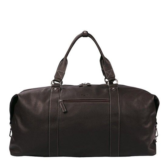 Sac de voyage Katana K 69253 Cuir de Vachette grainé - Marron