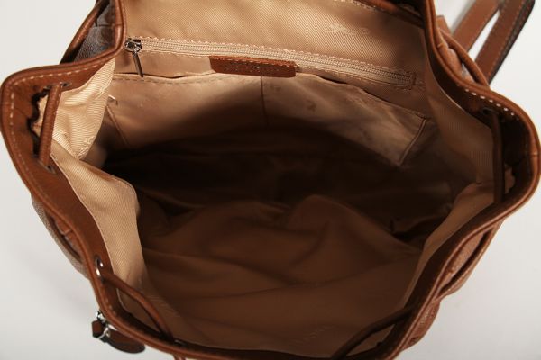 Sac à dos Katana en Cuir de Vachette grainé 69907