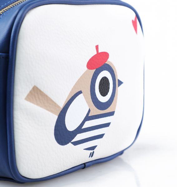 Sac Bandoulière Andie Blue Collection BIRD MARIN A8331