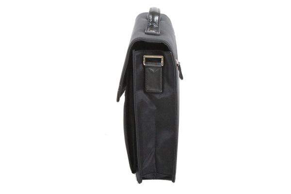 Cartable Katana Nylon Garni Cuir de Vachette K78148