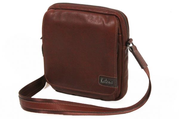 Besace Katana K 81663 Cuir de Vachette sauvage - Marron