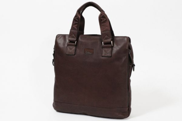 Sacoche Katana K 81668 Cuir de Vachette sauvage - Chocolat