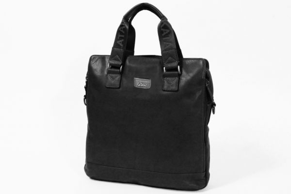 Sacoche Katana K 81668 Cuir de Vachette sauvage - Noir