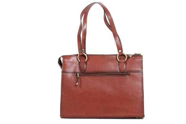 Sac shopping en cuir de Vachette collet K 82132