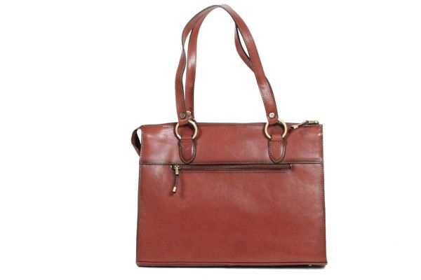 Sac shopping en cuir de Vachette collet K 82132 